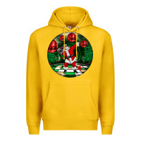 Lemon Dancing santa Premium Hoodie - FaDigitalArtStudio