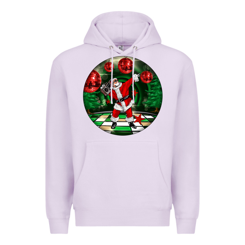 Dancing Santa Premium Hoodie by FaDigitalArtStudio | Teevron