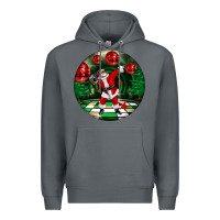 Rock Dancing santa Premium Hoodie - FaDigitalArtStudio