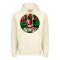 Sandshell Dancing santa Premium Hoodie - FaDigitalArtStudio