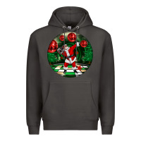 Smoke Dancing santa Premium Hoodie - FaDigitalArtStudio