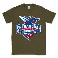 Army Green Shenandoah University Hornets Classic Tee - lanVoArt