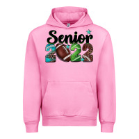 Fuchsia Pink football senior 2022 Urban Hoodie - BarkalooDesign