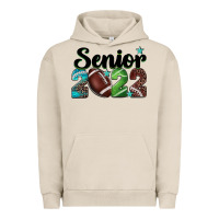 Pigment French Oak football senior 2022 Urban Hoodie - BarkalooDesign