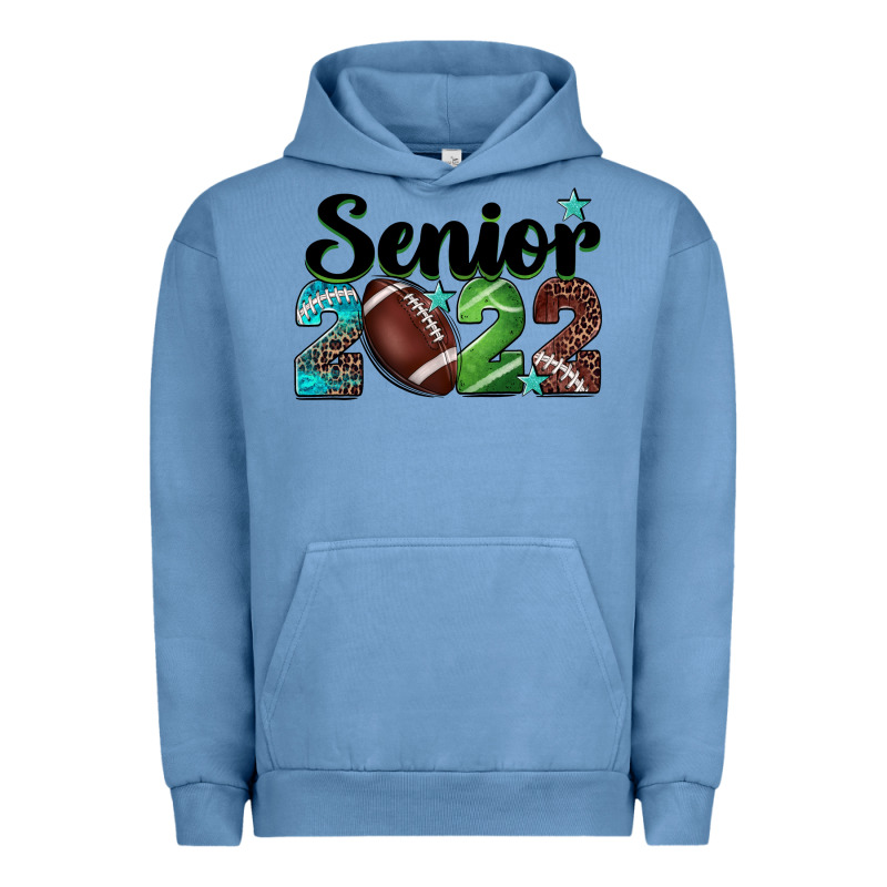 Football Senior 2022 Urban Hoodie by BarkalooDesign | Teevron
