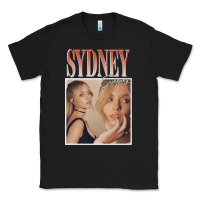 Black sydney sweeney Classic Tee - lanVoArt