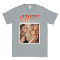 Heather Grey sydney sweeney Classic Tee - lanVoArt