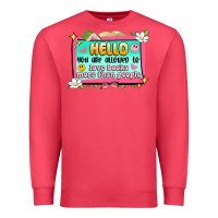 Cardinal hello you are allowed to love books more than peop Premium Sweatshirt - Artiststas