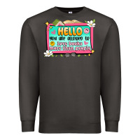 Smoke hello you are allowed to love books more than peop Premium Sweatshirt - Artiststas