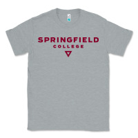 Heather Grey springfield college Classic Tee - lanVoArt
