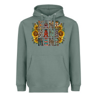 Sage mama sunflower western Heavyweight Hoodie - RacoonDesign