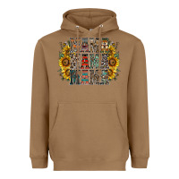 Toasted Coconut mama sunflower western Heavyweight Hoodie - RacoonDesign