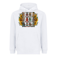 White mama sunflower western Heavyweight Hoodie - RacoonDesign