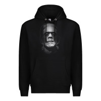 Black frankenstein monster boris karloff face Premium Hoodie - lanVoArt