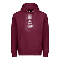 Burgundy frankenstein monster boris karloff face Premium Hoodie - lanVoArt