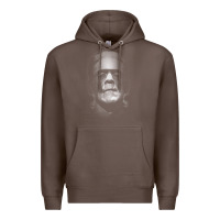 Coffee frankenstein monster boris karloff face Premium Hoodie - lanVoArt