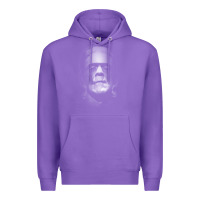 Purple frankenstein monster boris karloff face Premium Hoodie - lanVoArt