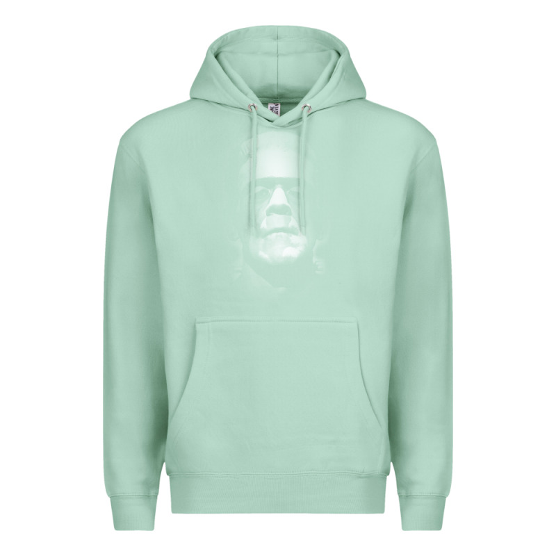 Frankenstein Monster Boris Karloff Face Premium Hoodie by lanVoArt | Teevron