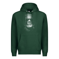Sports Green frankenstein monster boris karloff face Premium Hoodie - lanVoArt