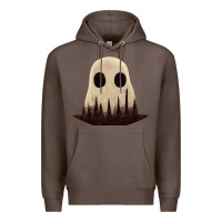 Coffee forrest ghost Premium Hoodie - lanVoArt