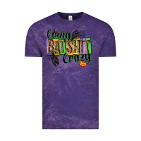 Cloud Purple Going bat shit crazy Vintage Tee - NancyCooperArtShop