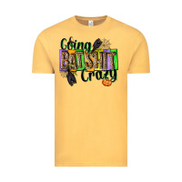 Vintage Mustard Going bat shit crazy Vintage Tee - NancyCooperArtShop