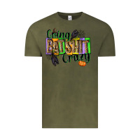 Vintage Olive Going bat shit crazy Vintage Tee - NancyCooperArtShop