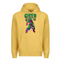 Antique Gold green goblin Premium Hoodie - lanVoArt
