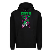 Black green goblin Premium Hoodie - lanVoArt