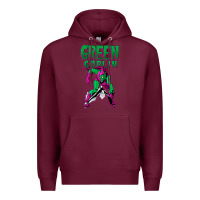 Burgundy green goblin Premium Hoodie - lanVoArt
