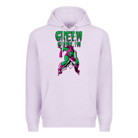 Lilac green goblin Premium Hoodie - lanVoArt