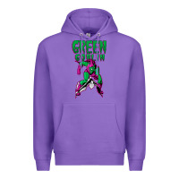 Purple green goblin Premium Hoodie - lanVoArt