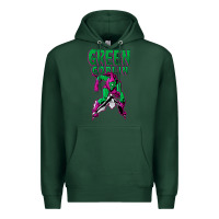 Sports Green green goblin Premium Hoodie - lanVoArt