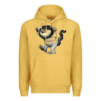 Antique Gold where the wild things are carol Premium Hoodie - lanVoArt