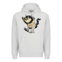 Dove Grey where the wild things are carol Premium Hoodie - lanVoArt