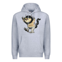 Heather Grey where the wild things are carol Premium Hoodie - lanVoArt