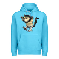 Ocean Blue where the wild things are carol Premium Hoodie - lanVoArt
