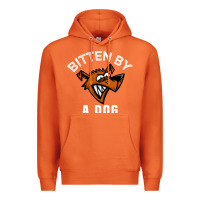 Carrot bitten by a dog angry dog bite funny gift Premium Hoodie - lanVoArt
