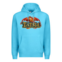 Ocean Blue tatsu six flags magic mountain Premium Hoodie - lanVoArt