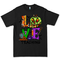 Black love taching halloween Premium Tee - RacoonDesign
