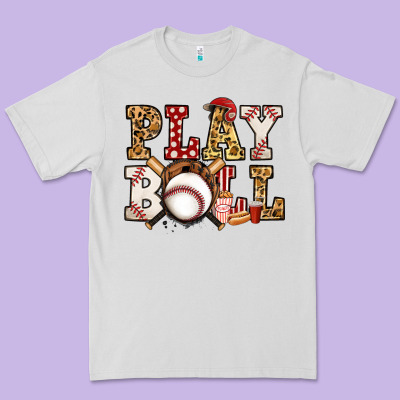 Baseball Play Ball Premium Tee Designed By Jasminsmagicworld