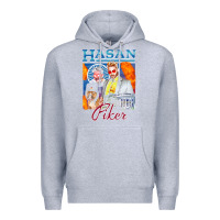 Heather Grey hasan piker t shirts gift for fans for men and women gift mother day f Premium Hoodie - lanVoArt