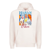 Pale Pink hasan piker t shirts gift for fans for men and women gift mother day f Premium Hoodie - lanVoArt