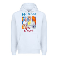 White hasan piker t shirts gift for fans for men and women gift mother day f Premium Hoodie - lanVoArt