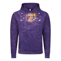 Cloud Purple summer vibes with birds Vintage Hoodie - TumblerDesignByShophia
