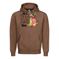Chestnut Sweet Summer Time Zipper Hoodie - CowhideDigitalArt