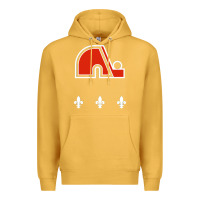 Mustard vintage quebec hockey   retro nordiques Premium Hoodie - lanVoArt
