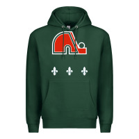 Sports Green vintage quebec hockey   retro nordiques Premium Hoodie - lanVoArt
