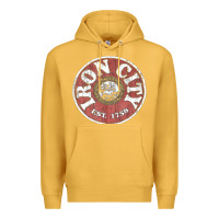 Mustard vintage retro iron city(beer) proof Premium Hoodie - lanVoArt
