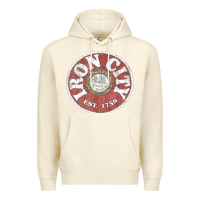 Sandshell vintage retro iron city(beer) proof Premium Hoodie - lanVoArt